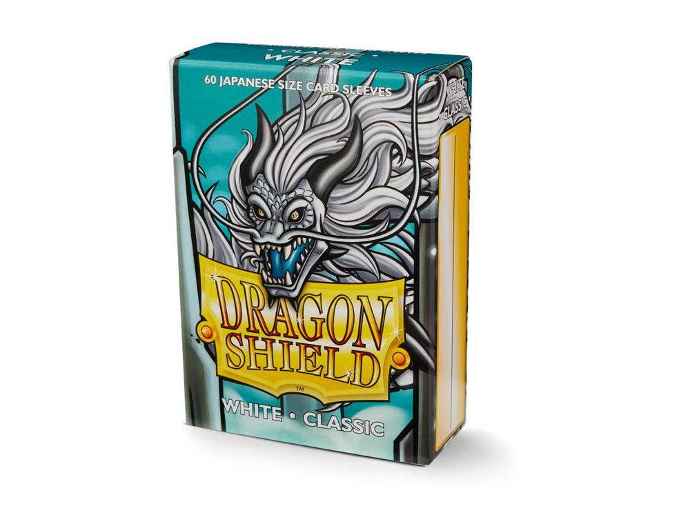 Pop Weasel Image of Sleeves - Dragon Shield - Box 60 - Japanese Classic White - TCG Accessories - Image - Pop Weasel