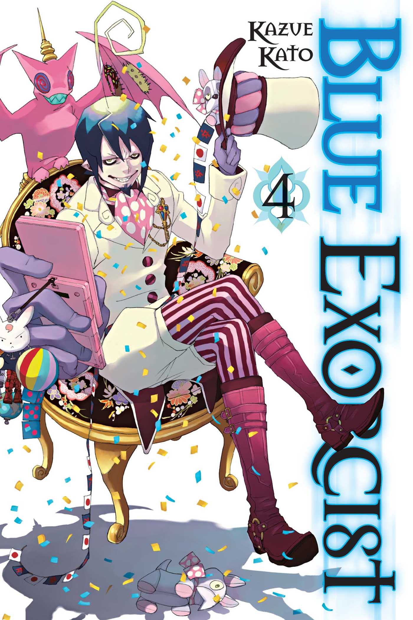 Front Cover - Blue Exorcist, Vol. 04 - Pop Weasel