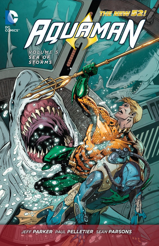 Aquaman Vol. 05 Sea Of Storms (The New 52) - Graphic Novel - Image - Pop Weasel