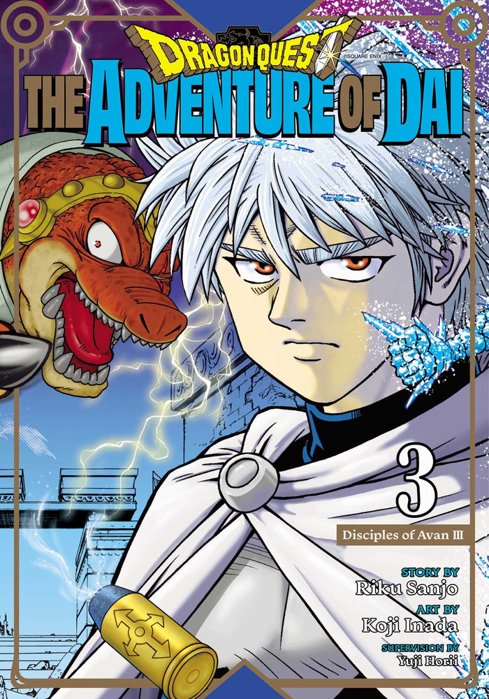 Front Cover Dragon Quest: The Adventure of Dai, Vol. 03 Disciples of Avan ISBN 9781974729708 - Manga - Image - Pop Weasel