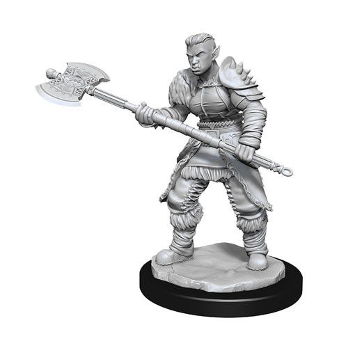 Pop Weasel Image of D&D Nolzurs Marvelous Unpainted Miniatures Orc Female Barbarian