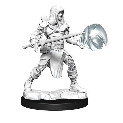 Pop Weasel Image of D&D Nolzurs Marvelous Unpainted Miniatures Male Multiclass Fighter + Wizard - Minis and Paints - Image - Pop Weasel