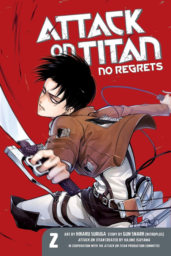 Front Cover - Attack on Titan No Regrets 02 - Pop Weasel