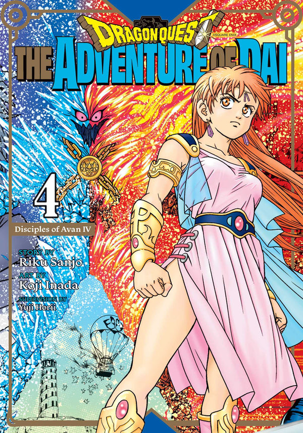 Front Cover Dragon Quest: The Adventure of Dai, Vol. 04 Disciples of Avan ISBN 9781974729715
