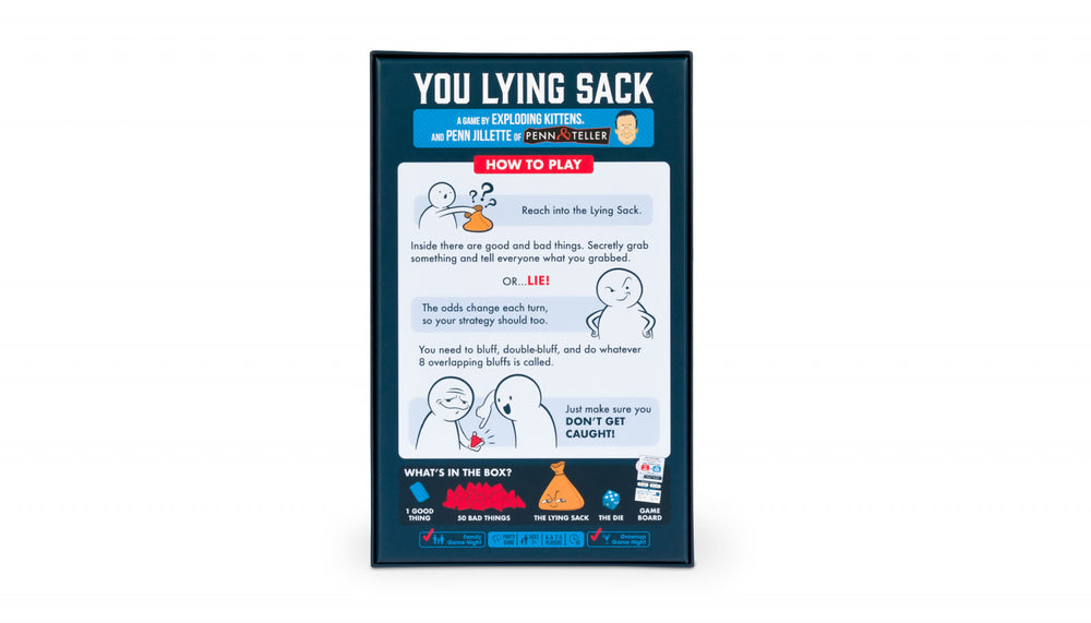 You Lying Sack (By Exploding Kittens) - Board Games - Image - Pop Weasel