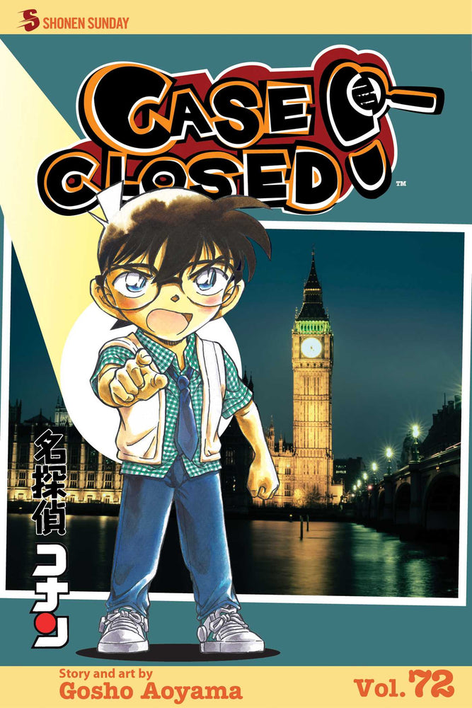 Front Cover - Case Closed, Vol. 72 - Pop Weasel - Manga - Image - Pop Weasel