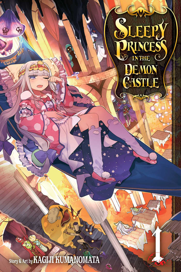 Front Cover Sleepy Princess in the Demon Castle, Vol. 01 ISBN 9781974700189