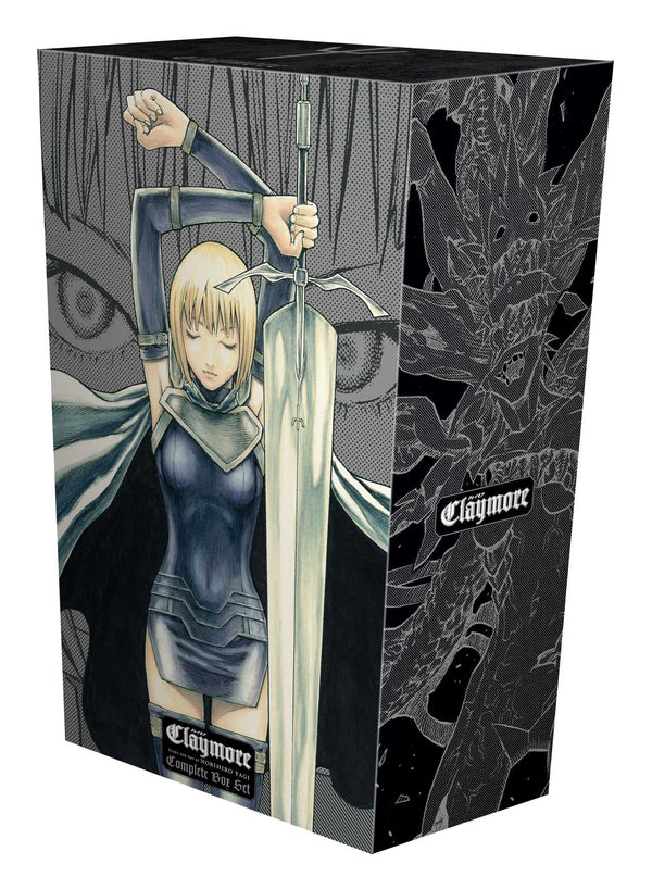 Front Cover Claymore Complete Box Set Volumes 1-27 with Premium ISBN 9781421583167