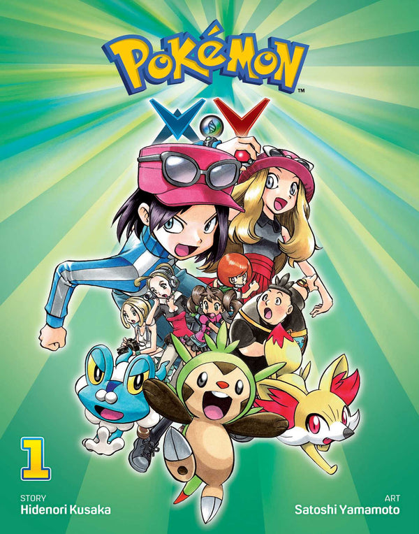 Front Cover - Pokémon X•Y, Vol. 01 - Pop Weasel