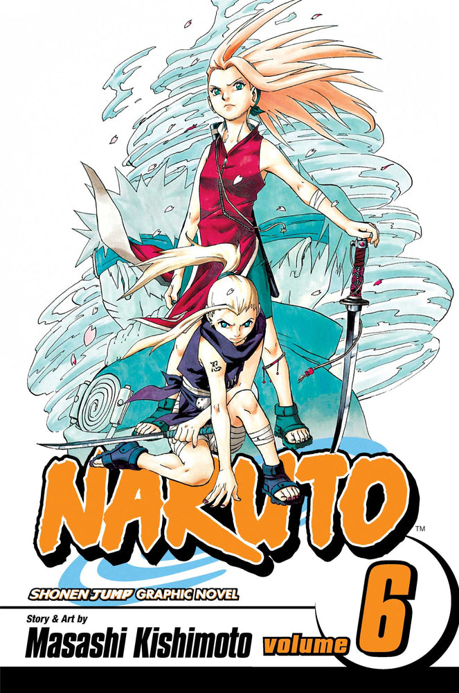 Front Cover Naruto, Vol. 06 ISBN 9781591167396 - Manga - Image - Pop Weasel