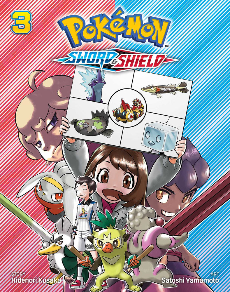 Front Cover Pokémon: Sword & Shield, Vol. 03 ISBN 9781974726455 - Manga - Image - Pop Weasel